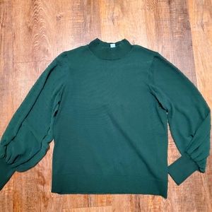 Emerald green sweater
